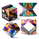 Shashibo Octa Shape Shifting Box – Yeni nesil STEM manyetik küp 70'den fazla şekle dönüşüyor – Tüm Shashibo küpleriyle eşleşir – Mobil uygulamayı indirin Fun in