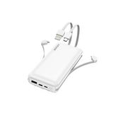 Shaza 20.000 Mah 4IN1 Powerbank-SG1202/WT