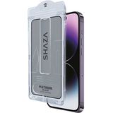 Shaza Airglass 2X Privacy İki Yönlü Gizlilik Filtreli Uygulama Aparatlı Cam Ekran Koruyucu iPhone 15 Pro Max
