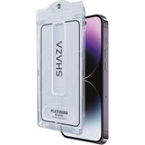 Shaza Airglass Uygulama Aparatlı Cam Ekran Koruyucu iPhone 13/13 Pro/14