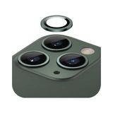 Shaza Apple iPhone 15/15 Plus Ile Uyumlu Darbeye Dayanıklı Mekanizmalı Safir Kamera Lens Koruyucu Yeşil - iPhone 15 / 15 Plus