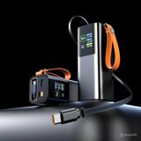 Shaza Nexa Serisi 20.000 Mah 100W Kule Tipi Powerbank - Gri