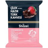 Shazel Çilekli Hazır Türk Kahvesi 100 gr x 10 Adet