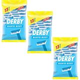Shazel Derby Tıraş Bıçağı Banyo 10+3 Body x 3 Adet