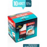 Shazel Hazır Türk Kahvesi Orta Ofis Seti 10 Adet x 10 Kutu - 120 gr