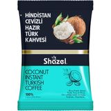 Shazel Hindistan Cevizli Hazır Türk Kahvesi 100 gr (100 gr x 16 Adet)