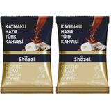 Shazel Kaymaklı Hazır Türk Kahvesi 100 GR 2li paket