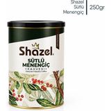 Shazel Menengiç Kahvesi Teneke Kutu 250GR | Kafeinsiz | Geleneksel | Sütlü Menengiç Kahvesi - 250 gr