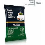 Shazel Naneli Hazır Türk Kahvesi 100 gr | Doğal Nane Yağı | Özel Seri