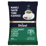 Shazel Naneli Türk Kahvesi 100G - Ferahlatıcı Nane Aromalı 5'Li Avantaj Paketi