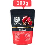 Shazel Narlı Hazır Türk Kahvesi 200 gr | Doğal Nar Aromalı | Özel Seri