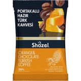 Shazel Portakallı Hazır Türk Kahvesi 100gr | Doğal Portakal Aromalı | Özel Seri - 100 gr