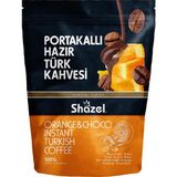 Shazel Portakallı Hazır Türk Kahvesi 200 gr | Doğal Portakal Aromalı | Özel Seri