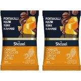 Shazel Portakallı Türk Kahvesi 2 Adet (2X100GR.) - 200 gr