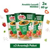 Shazel Snapeats Bardakta Anadolu Lezzetli Noodle Çorbası 60G >x3 - 3 Adet