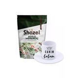 Shazel Sütlü Menengiç Kahvesi 200 Gr. + Kral Canım Babam Türk Kahvesi Fincanı
