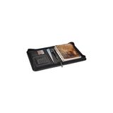 SHC4200 2k 2026 Ajanda Suni Deri Fermuarlı 4 Halka Mekanizmalı Hesap Makineli Organizer, Siyah, 21X27 cm - Ölçü - Tipi