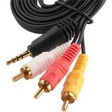 SHC4200 3.5mm Stereo - 3 Boğumlu - 3rca (Discman Kablosu) 1.5 Metre