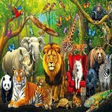 SHC4200 31504 Forest Animals 100 Parça Puzzle - 1 Ay