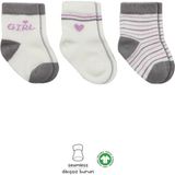 SHC4200 3'lü Penye Boy And Girl Soket Çorap 10114 Gri - 0-Gri - 0 - 1 Ay