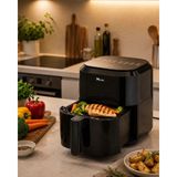 SHC4200 4 Litre Dijital Air Fryer Yağsız Sıcak Hava Fritözü 1360W Güç - 001-Renkli