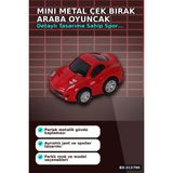 SHC4200 6 cm Mini Metal Çek Bırak Araba Oyuncak - Küçük Boy Araç Koleksiyon Hediyesi BX-313790