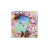 SHC4200 A5 Yaprak Harf Sticker Defteri – Alfabe, Rakam Noktalama Işaretleri Seti - Ölçü - Tipi