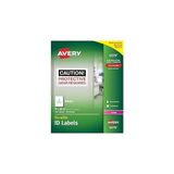 SHC4200 Avery Lazer Yazıcılar Için Dayanıklı Beyaz Kapak Kimlik Etiketleri, 5" x 8", 100&APOS;LÜ - Ölçü - Tipi