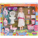 SHC4200 Bfs 02452 Cindy Doll Bebek Lavabo ve Temizlik Seti -Oydaş Oyuncak - 02-Sarı