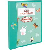 SHC4200 Bfs 03 569 Ahşap Manyetik Tangram - Oyuncak - 02-Sarı