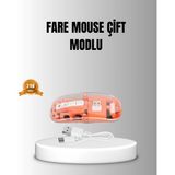 SHC4200 Bfs Çift Modlu Kablosuz Bluetooth 5.0 + 2.4ghz Mouse – 3 Cihaz Bağlantılı, Hızlı Geçiş Düğmeli