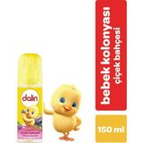 SHC4200 Bfs Dalin Sprey Bebek Kolonyası Çiçek Bahçesi 150 ml - 02-Sarı