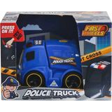 SHC4200 Bfs ER-245 Fast Wheels Polis Kamyonu -Erdem Oyuncak - 02-Sarı