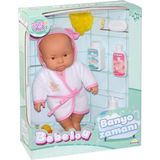 SHC4200 Bfs Nessiworld 030031 Sunman, Bebelou Banyo Zamanı Bebek Seti, 35 cm / +3 Yaş - 02-Sarı