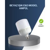 SHC4200 Bfs Uzun Ömürlü Şarjlı LED Ampul 30 Watt Güçlü Aydınlatma - 1 - 10 W