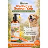SHC4200 Biolive Köpekler Için Somon Yağı Tüy-Dış Eti-Bağışıklık-Kalp Göz Sağlı 200ML - Seçenek