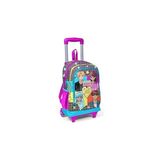 SHC4200 Coral High Işıklı Tekerlekli Anime Çekçek Çanta Kız Çocuk Gri Modern Tasarım - Seçenek