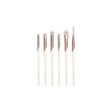 SHC4200 Ecotools Luxe Zarif Göz Makyajı Fırça Seti, Göz Farı, Eyeliner Kaş Makyajı Için, Profesyonel Göz