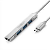 SHC4200 Enkado EKD-TP50 Type-C To 3xusb 2.0 1xusb 3.0 Metal USB HUB(1923) - Seçenek