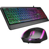SHC4200 Everest KM-R59, Forza, USB Kablolu, Türkçe Q, Rainbow Backlight, Memran Tuşlar, Gaming, Klavye Mous