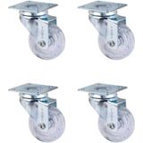 SHC4200 Furç Tablalı Bilyalı Teker - 20X50 - Şeffaf HKS186 - 4 Adet - Seçenek
