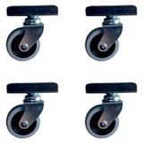 SHC4200 Furç Uzun-Sunta Bilyalı Teker - 20X50 - Gri - 18MM HKS184 - 4 Adet - Seçenek