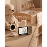 SHC4200 Gece Görüşlü Bebek Telsizi Besleme Hatırlatıcılı LCD Ekran - Ahşap