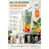 SHC4200 Günlük Kullanıma Uygun Şarjlı Meyve Sıkacağı Mini Blender Bardaklı Karıştırıcı