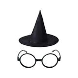 SHC4200 Harry Potter Şapkası Gözlüğü Siyah Renk - Seçenek