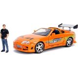 SHC4200 Hızlı Öfkeli 1995 Toyota Supra Model Aracı Figürü - Ahşap