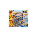 SHC4200 Hot Wheels Akrobasi Garajı Oyun Seti Hot Wheels Maceraya Başlangıç Garajı, 4 Katlı, 3-8 Yaş Arası Ç - Seçenek