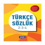SHC4200 Ilköğretim Türkçe Sözlük Karton Kapak 2-3-4