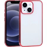 SHC4200 Iphone 13 Mini 5.4ınç Lazer Kaplama Renkli Kenar Şeffaf KILIF-(5775) - Seçenek