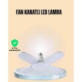 SHC4200 Işık Güçlü LED Ampül 4 Kollu Katlanır Pervane Tasarım - 1 - 10 W - Beyaz